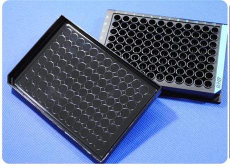 晶安生物96孔酶标板专用酶标仪全白色96孔荧光板全黑96孔