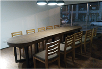 日式简约西餐厅实木桌椅定做/西餐厅实木椅子/桌子定制