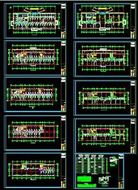 大型公建空调给排水消火栓喷淋设计