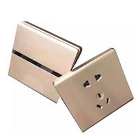 86-C4香槟金系列86型墙壁开关面板