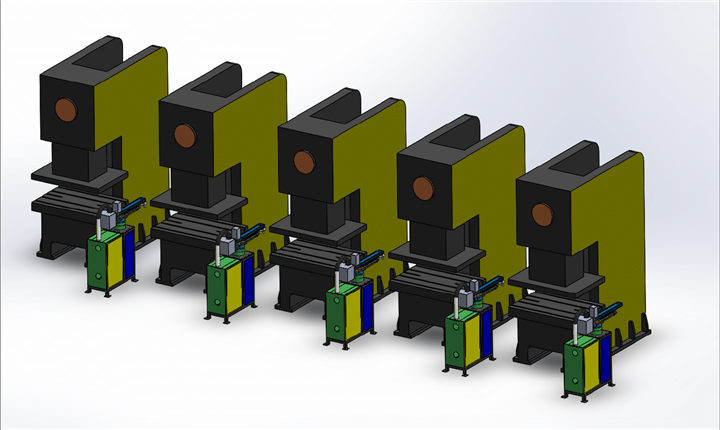 冲床上下料机械手冲压机械手厂家信腾值得选择