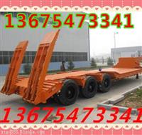 垦利县13米重型低平板半挂车新动态