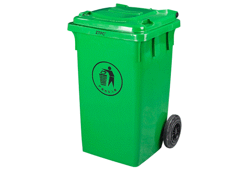 昆明垃圾桶 240L户外大号环卫挂车分类塑料桶