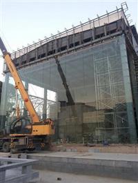 超大19个厚弧形弯弧钢化玻璃