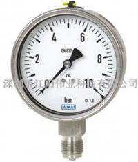德国威卡WIKA波登管压力表 型号 232.50, 233.50原装进口