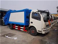 国四东风多利卡压缩式垃圾车|环卫专用自卸式垃圾车CLW50