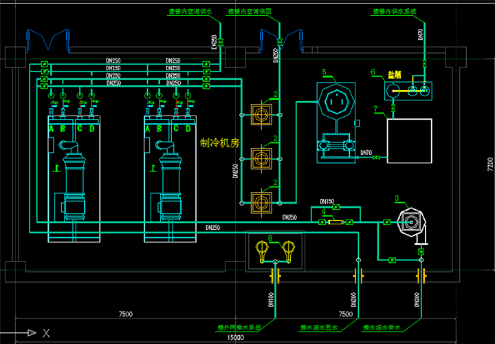 医院空调机房设计图
