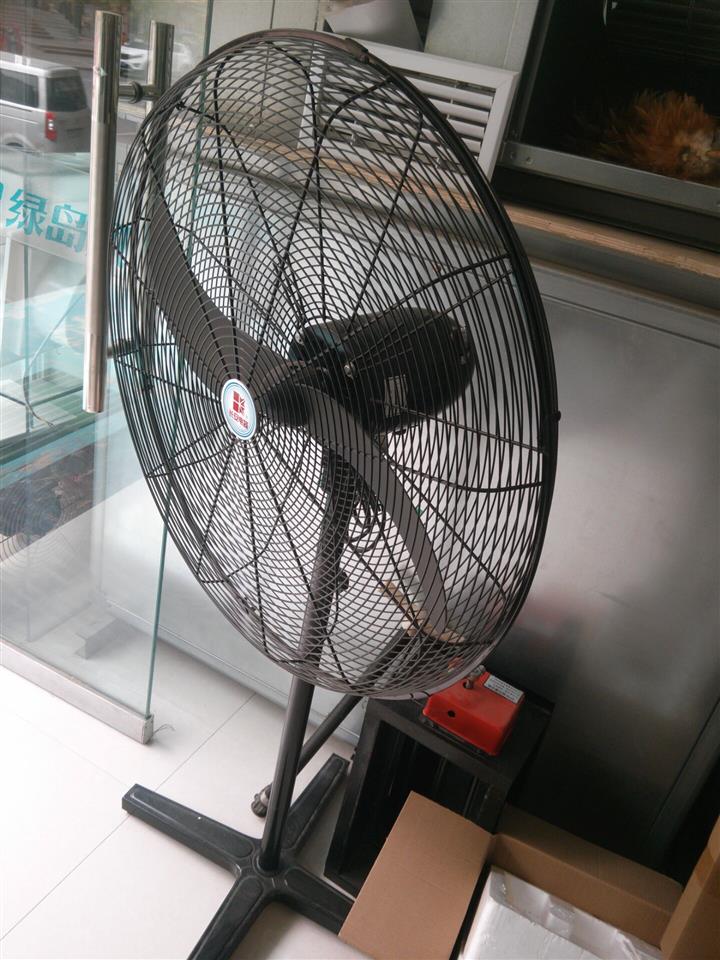 供应长安电器强力型座地大风扇fs-750河南风扇批发市场
