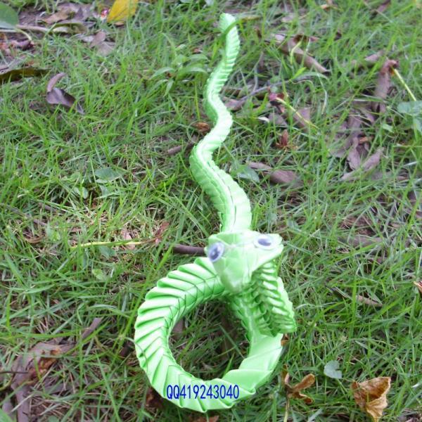 棕编工艺品 彩带蛇 草编工艺品 棕编玩具 创意手工 手工制作