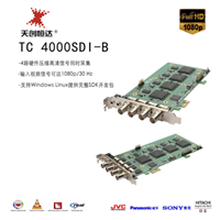 高清视频采集卡：TC-HD4000 SDI-B
