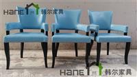 供应陆家嘴金融区上海小南国餐厅桌子椅子 皮艺餐椅定制 上海韩尔