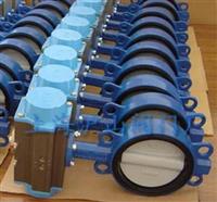 D671X气动对夹软密封蝶阀 