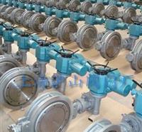 D973H电动对夹式硬密封蝶阀 