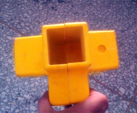 河南玻璃钢50方管拐角四通厂家