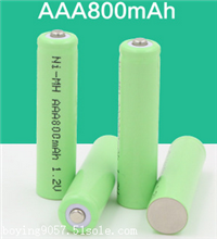 AAA800mAh镍氢电池