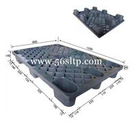 菏泽吹塑托盘|泰安叉车塑料托盘|枣庄九脚防潮托盘厂