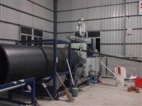 HDPE中空壁缠绕管设备 中空壁缠绕管生产线