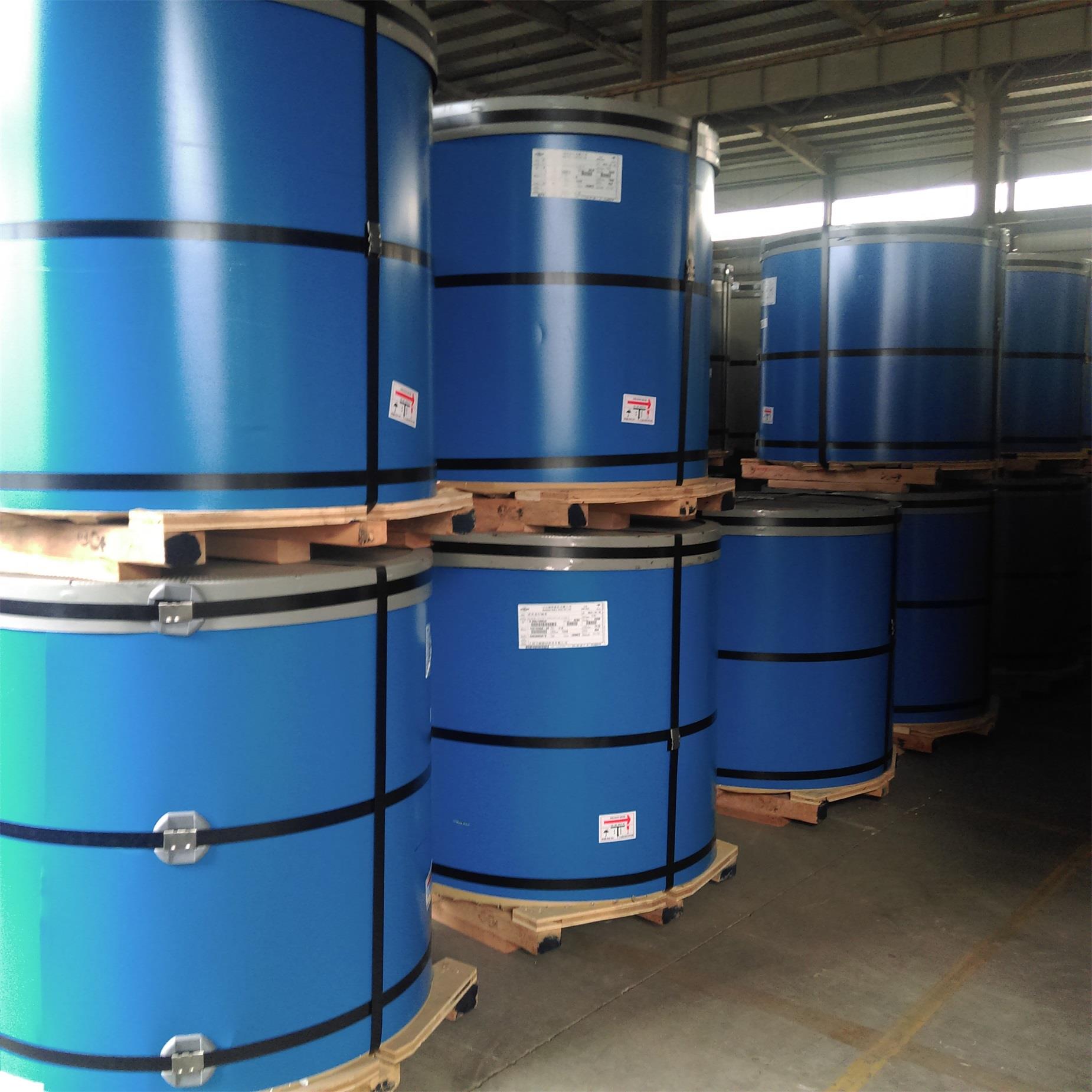 宝钢阔叶绿彩涂卷