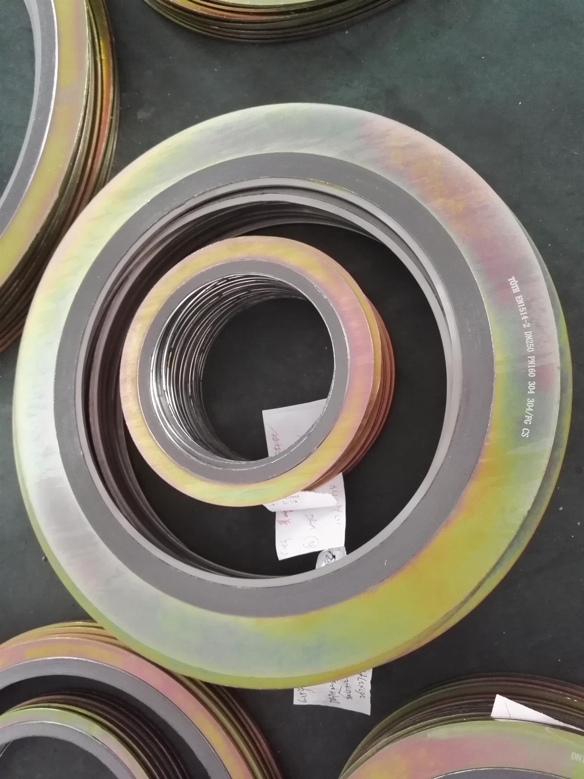 骏驰出品耐高温inconel600石墨金属缠绕垫片